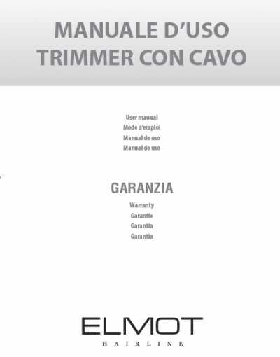 Trimmer con Cavo ELMOT