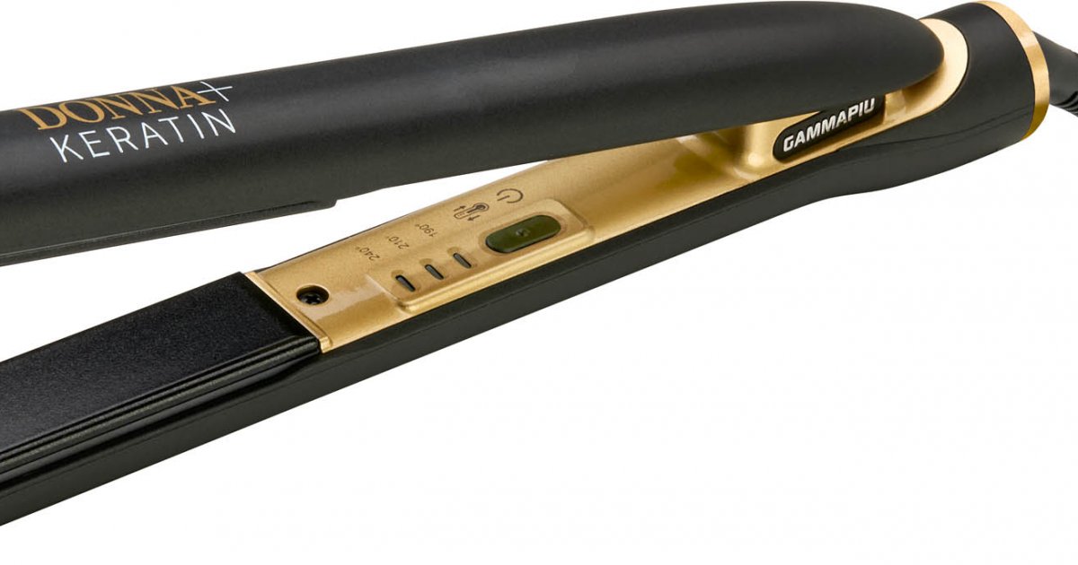 Donna+ Keratina la piastra professionale ideale per i trattamenti con